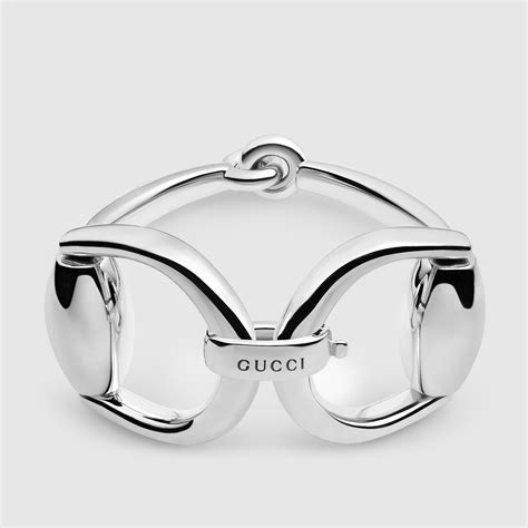 gucci horsebit bracelet gold and silver|guccighost chain bracelet in silver.